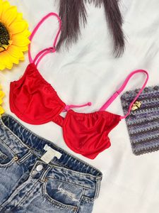 Red Bikini Top