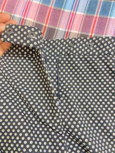 Chic Black &amp; White Polka Dot Pants - Versatile Sty
