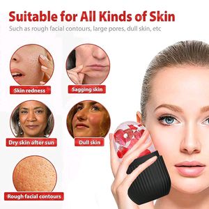 2 PCS BLACK BEAUTY ICE ROLLER FOR FACE MASSAGER