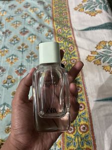 empty zara perfume bottle