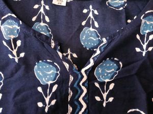 Floral Print Kurta Pant Set