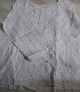 White Beautiful Top For Daily Wear
