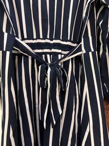 Striped Shirt Dress