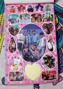 BTS STICKER BOOK