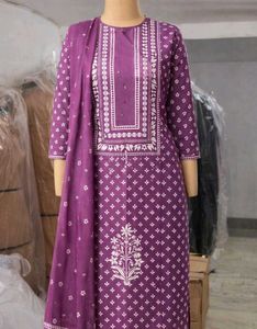 Elegant Lavender Kurta
