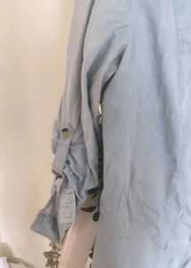 Denim Dress Cum Overlay