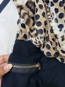 Animal Print Mini Dress
