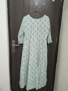 Embroidered Mint Green Tunic