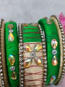 Silk Thread Bangles