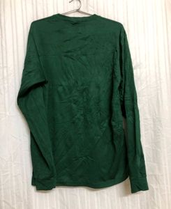 Green Long Sleeve T Shirt