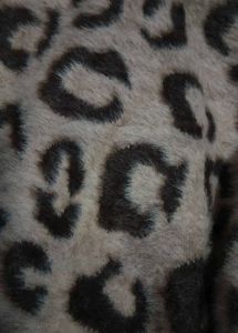 Fur leopard Sweater