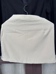 DAZY Beige Mini Skirt