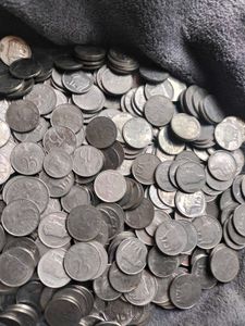 Vintage 25 Paise Coins - India