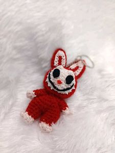 Crochet Labubu Dall Keychain