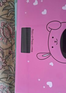 Cute Pink Cartoon Digital Scale
