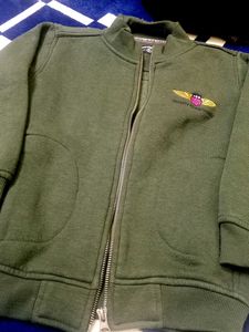 SPORTKING Olive Green Varsity Jacket