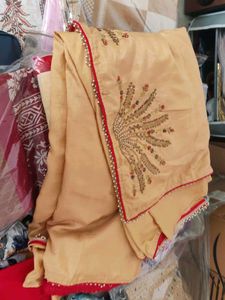 Embroidered Ethnic Dress Material