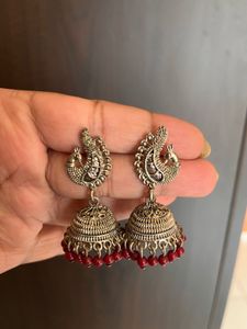 Stunning Jhumka Earrings ( Pack of 2)