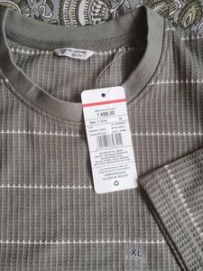 Men Invertee Thin Striped Regular Fit Crew Neck T-