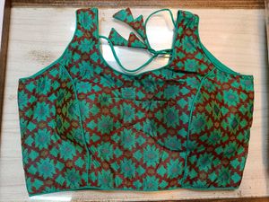 Blue Multi Blouse