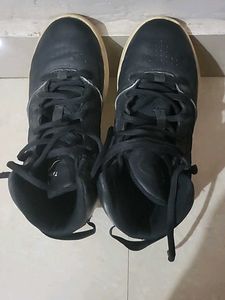 Black Sneakers UK size 1 Decathlon