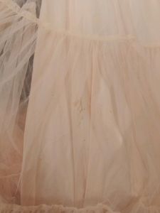 Peach Colour Long Gown