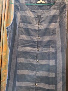 Striped Sleeveless Dress