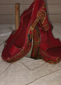 Red Mochi Heel❤🌸