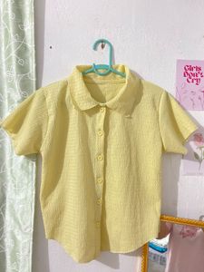 Butter Yellow Korean Top