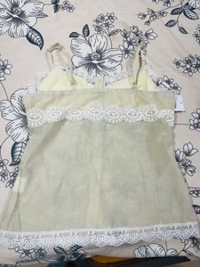 Lace Trim pinteresty Vintage top