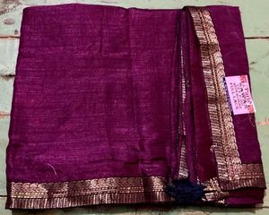 Elegant Purple Saree