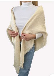 Louis Vuitton Silk stole ( Cream white)