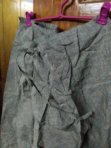 Tie Pant Grey