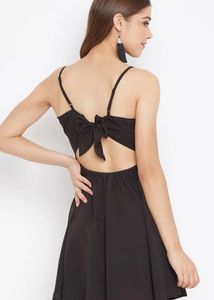 Black Fit And Flare Dress