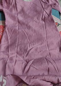 New Elegant Lavender Kurta Set