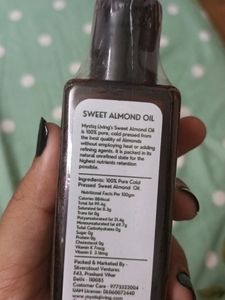 Mystiq Living Sweet Almond Oil