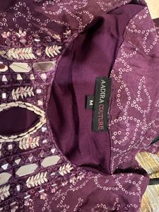 Elegant Purple Kurta