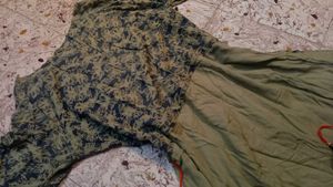 Vintage Print Midi Dress