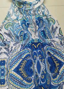 Paisley Halter Dress