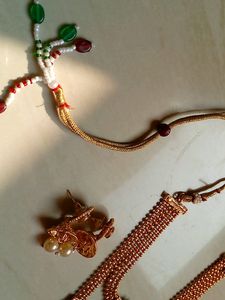Golden Jwellery Set