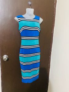 Striped Sleeveless Dress