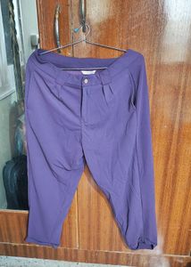 Purple Trousers