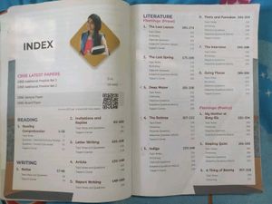 Class 12 English Educart Question Bank 2025 CBSE