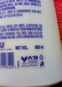 Dove Intense Repair Shampoo