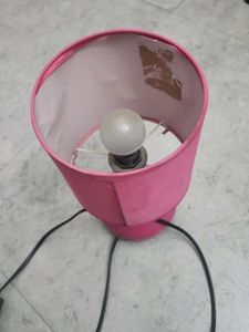 Pink Color Lamp - Bulb Included