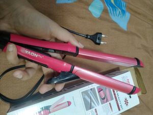 Beauty NOVA 2 IN 1 HAIR STRAIGHTENER AND CURLER