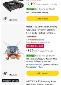 Portable Camping Stove