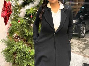 Women&#39;s Black Winter Jacket