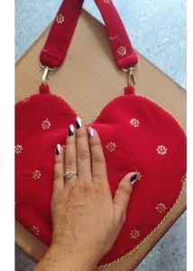 Velvet Heart Party Bag