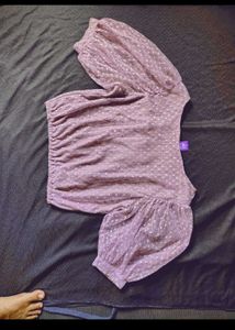 Athena Puff Sleeve corset top